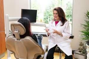 Dr. Casey-Kelly patient consultation | Oklahoma City OK | CJ Dental Studio